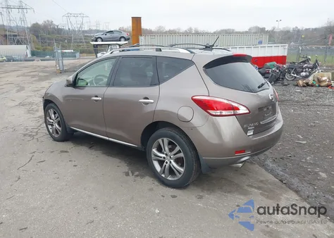 2012 Nissan Murano Le z USA, uszkodzony, nr VIN JN8AZ1MW2CW225525